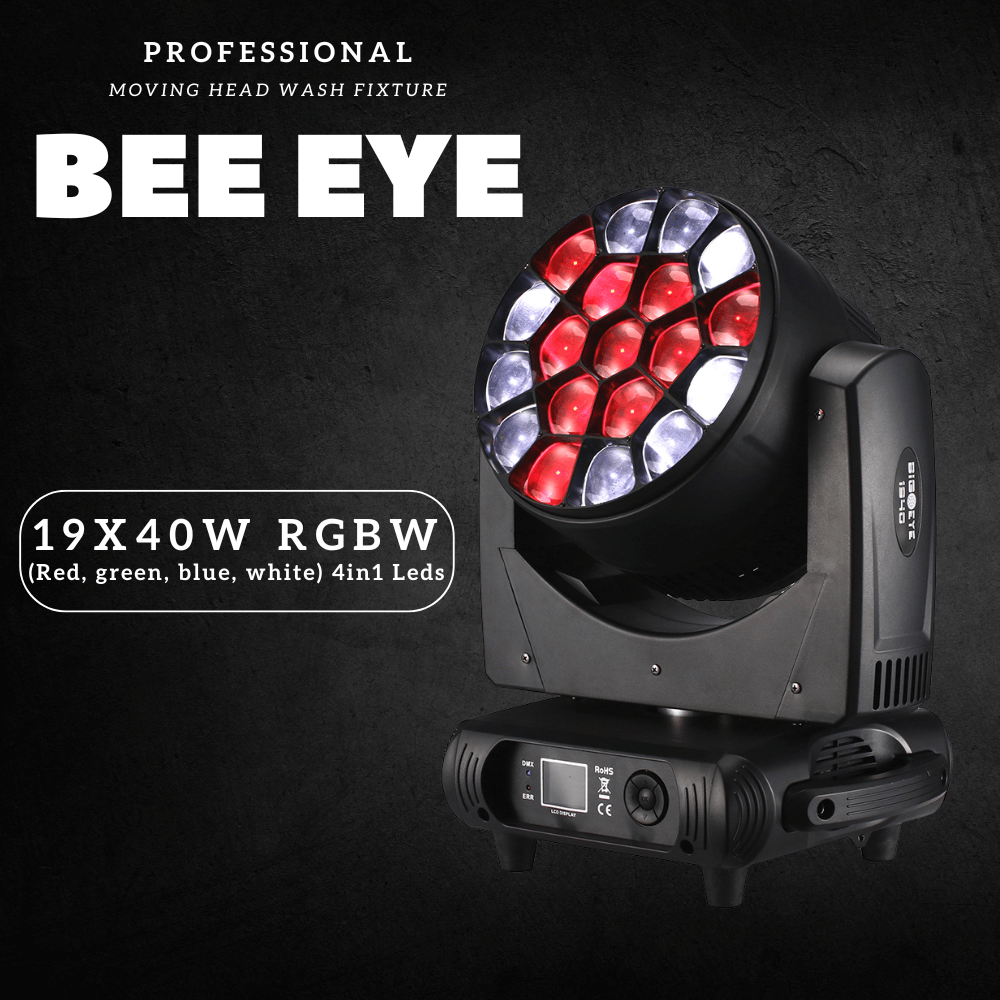 19x40w led moving head light